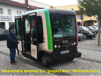 Newcomers entered our project-bus: Welcome SoLe!